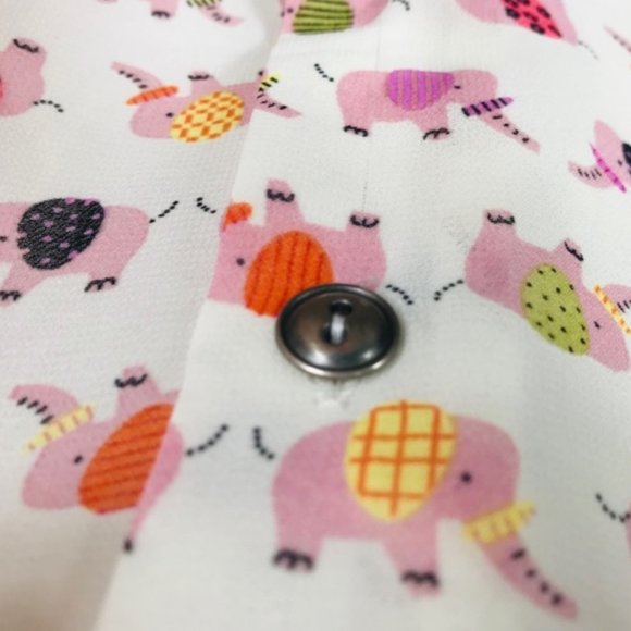 Under Skies for Anthropologie Elephant Blouse - Picture 5 of 6